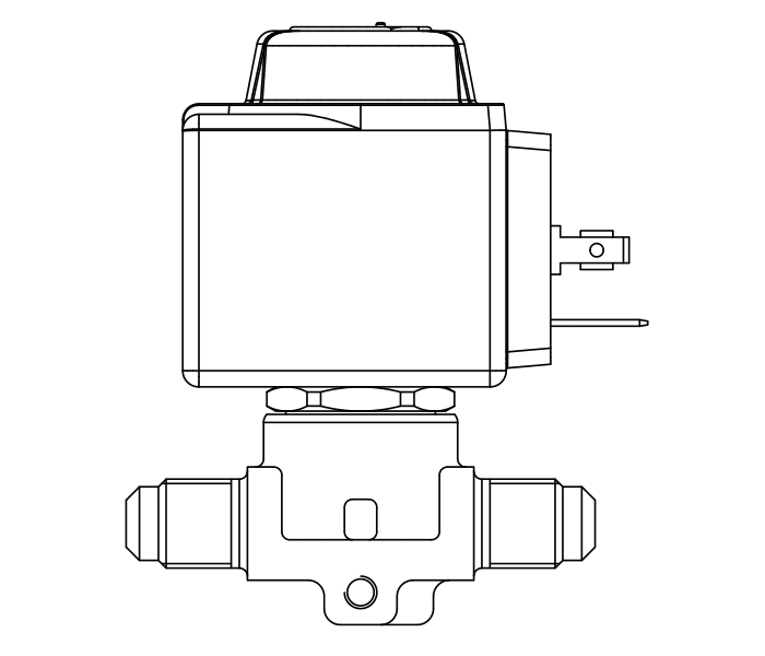 常閉電磁閥1020/2A7,SAE直螺紋接頭,直動式