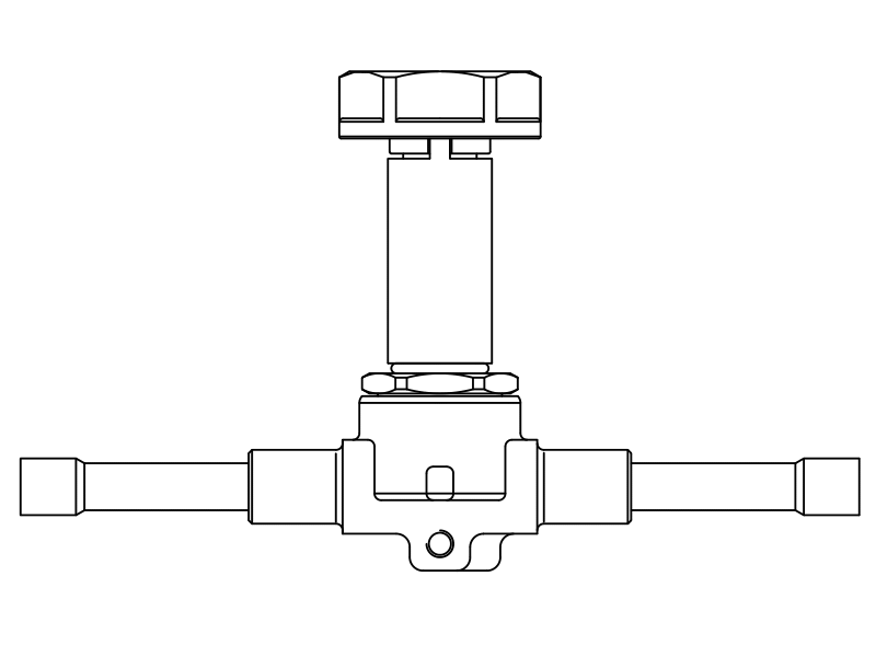 常閉電磁閥1034/4A7,SAE直螺紋接頭,活塞先導(dǎo)式