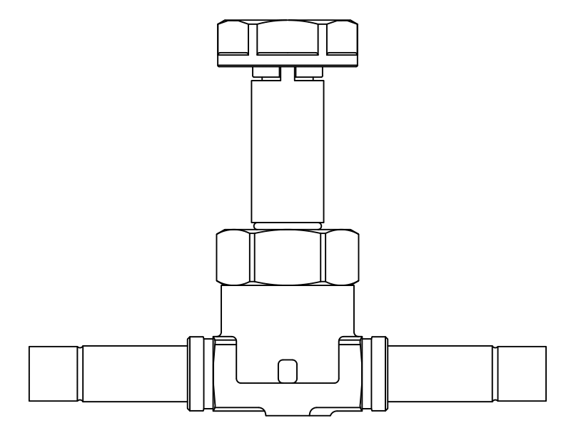 常閉電磁閥1038/3S,內連焊接接頭,活塞先導式