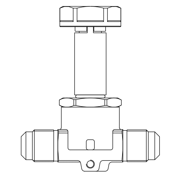 常閉電磁閥1064/3S,SAE直螺紋接頭,隔膜先導式