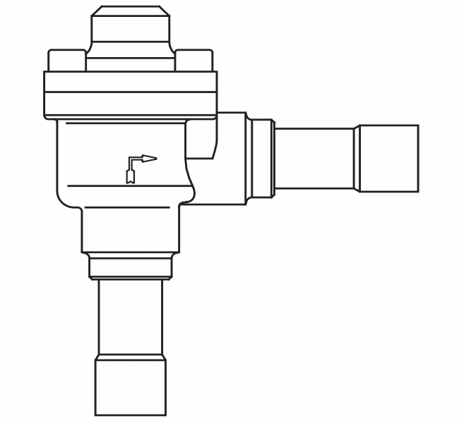 止回閥3182/M28,紫銅ODS,連接直角彎頭