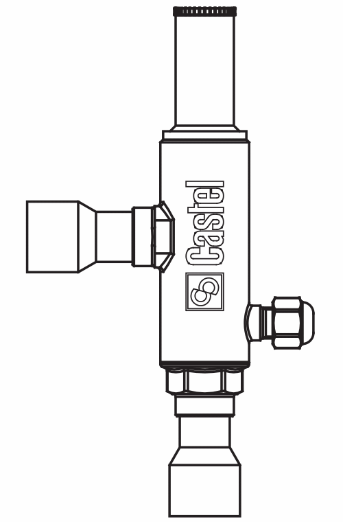 蒸發壓力調節閥3330/11S,銅管內連接焊接接頭