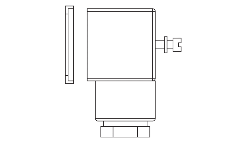 接頭9150/R02,防護等級IP65